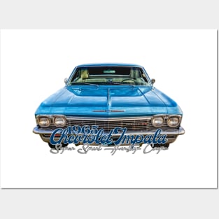 1965 Chevrolet Impala Super Sport Hardtop Coupe Posters and Art